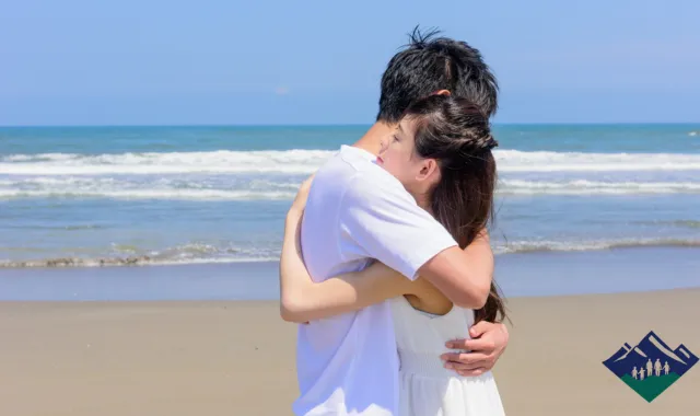 幸せそうなカップル