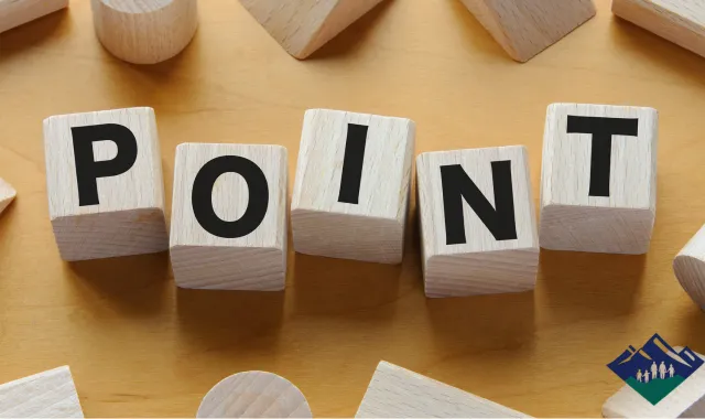 ポイントと書かれた画像