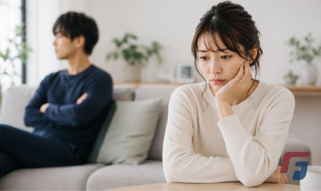 婚約期間で悩む女性
