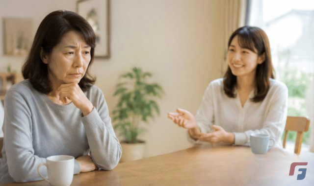 母親と娘